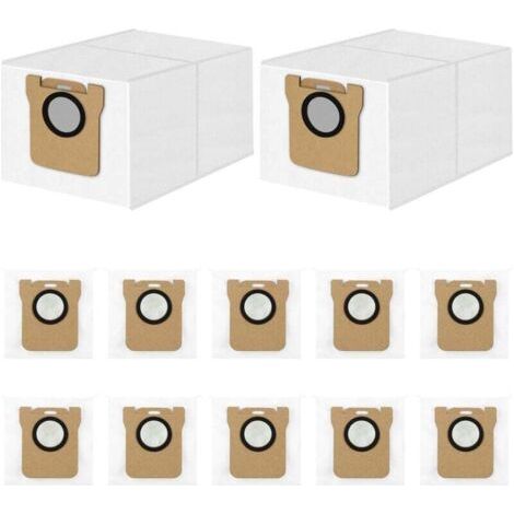 Confezione da 12 sacchetti per aspirapolvere di grande capacità da 2,5 litri, accessori per robot aspirapolvere Xiaomi X10/X20/L10/M40.