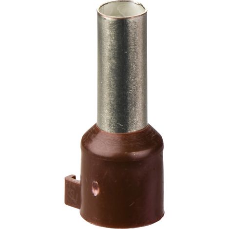 embout de cablage - répérable - 10 mm2 - brun - schneider electric dz5ca102 (1/2)