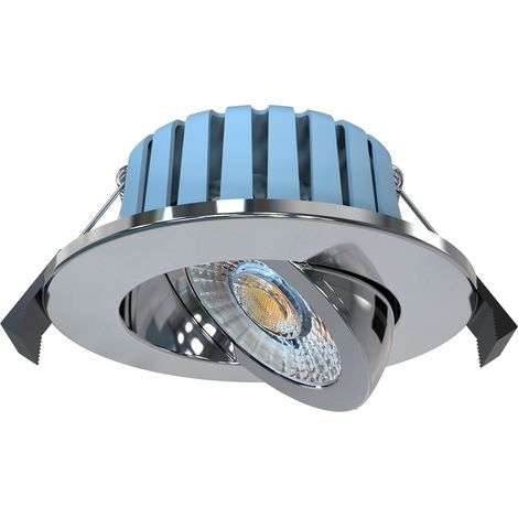 Forum Spa Eden Chrome 7 Watt LED Adjustable IP65 Colour Changing Downlight - SPA-41111-CHR (1/5)