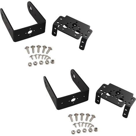 Lot de 2 Support servo moteur, support multifonction Servomoteur la tête de direction Kit de montage for 995 996R (1/4)