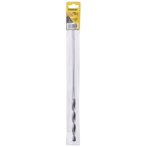 BROCA PARA MADERA 12MM LONGITUD: 400MM - STANLEY BLACK & DECK