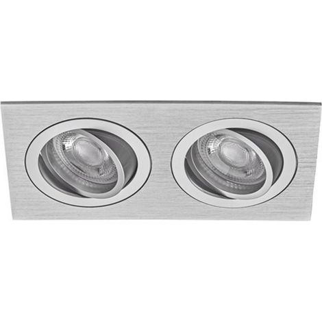 Rechteckiger Strahler IP20 rostfrei