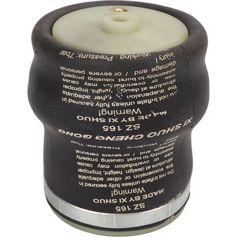 Suspension pneumatique de siège avec ressort, 2,5 MPa, caoutchouc et métal, excellente absorption des chocs, universelle pour camions (1/5)