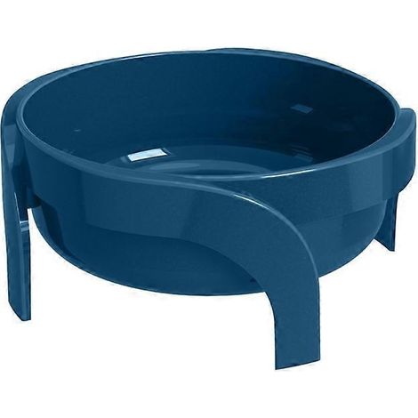 Erhöhter Napf für Katzen und kleine Hunde, erhöhter Napf mit Ständer, Futter- und Wassernapf für Haustiere, ergonomisches Spritzschutzdesign.