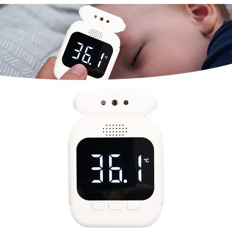 Version améliorée du thermomètre infrarouge électronique à puce de détection de précision pour la mesure de la température corporelle. (1/5)