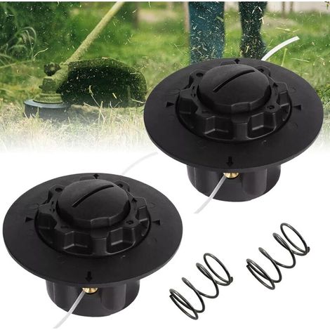 2PCS Tête Debroussailleuse Fs 38 Coupe Bordure Coupe Bordure Tête De Coupe Universelle Pour Débroussailleuses y Compris Pour Autocut C5-2 Fs38 Fs45 Fse60 Fs50 Tête De Débroussailleuse (1/5)