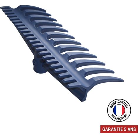 Wenderechen mit 12/22 Zinken, glasfaserverstärktes Nylon – ohne Stiel OUTILS PERRIN