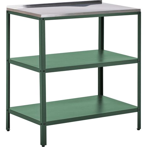 Outdoor Kitchen Island VILAMA Green