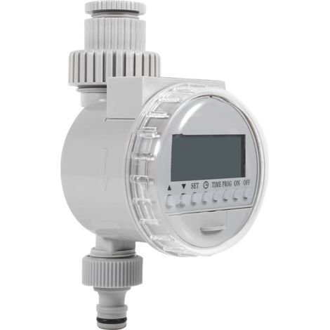 Stück Solarbetriebener automatischer Wasserspar-Bewässerungsregler für Haus und Garten mit digitaler LCD-Anzeige und Bewässerungstimer