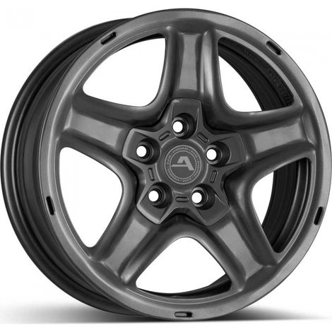 Jante 16 pouces 5 trous – Largeur 6,5 pouces – Entraînement 112 mm – ET 41 – Alésage 57,1 mm – Acier anthracite pour AUDI A3/S3 Cabrio - 5Trous