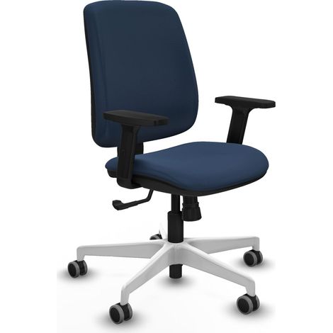 Sedia da ufficio piqueras y crespo Alares blu navy pelle sintetica (1/2)