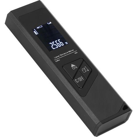Télémètre infrarouge portatif, télémètre laser de 40 mètres, règle électronique de haute précision en alliage d'aluminium (1/5)