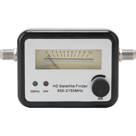 Indicateur de signal satellite numérique 950-2150 MHz avec écran LCD pour le réglage de la parabole. (1/5)