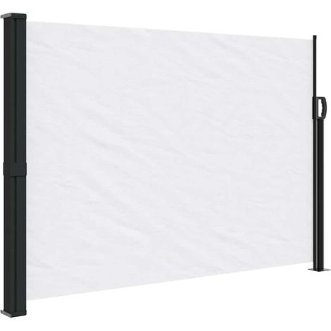 Auvent latéral rétractable blanc 140x300 cm (1/5)