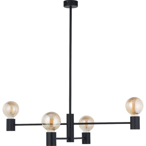 Lampadario sospensione Nowodvorski Radius nero Ø77,5 cm (1/2)