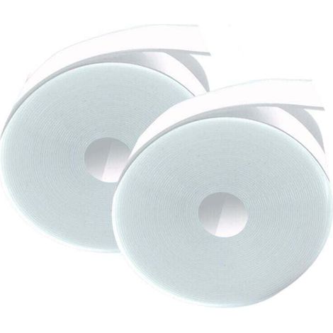 Lot de 2 INSULATION STRIP Bande d\'étanchéité auto-adhésive transparente Isolation thermique portes et fenêtres Imperméable à l\'eau Simple d\'installation Pour économiser de l\'argent (1/4)