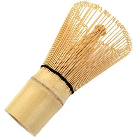Cuillère à matcha, bambou, 6 x 11 cm, beige, style 1 (1/5)