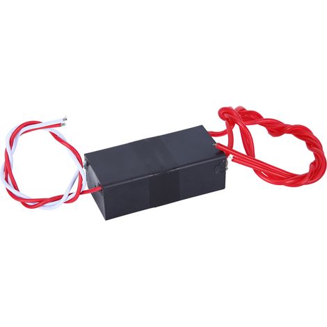 Zubehör für ein quadratisches Hochspannungsgeneratormodul mit Impulszündspule (6–12 V DC, 800 kV). (1/5)
