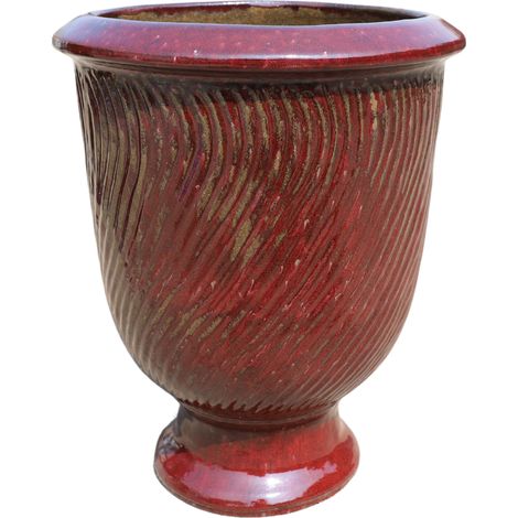 Vaso MORGANE 42x52cm rosso mattone