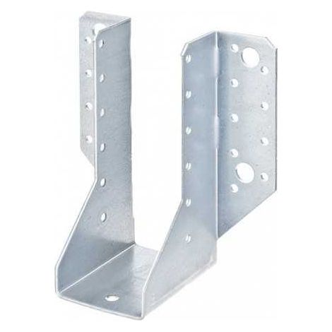 Sud Bois – Sabot de charpente 76x152mm – Acier galvanisé – Épaisseur 2mm – Pour fixation bois dur et teck – Conforme aux normes CE (1/2)