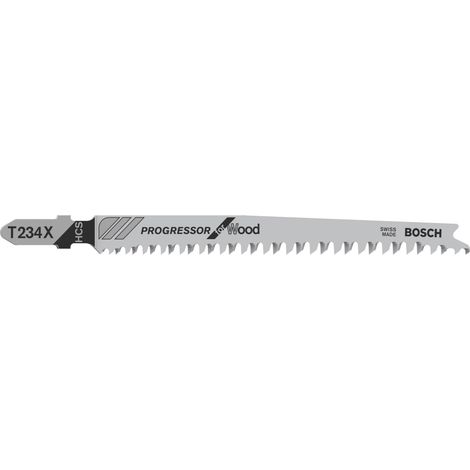 100x Lames de scie sauteuse T 234 X Progressor for Wood (1/5)