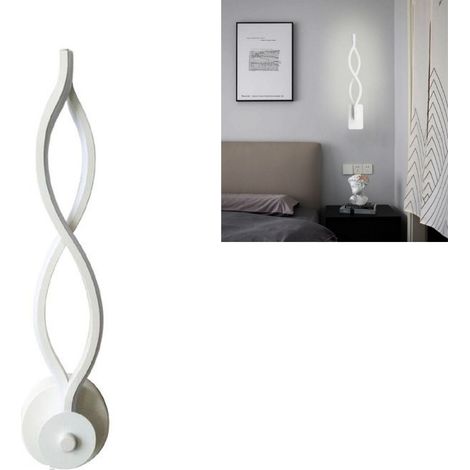 APPLIQUE LAMPADA PER INTERNO MODERNA DA PARETE MURO 12W LUCE FREDDA SJ-092