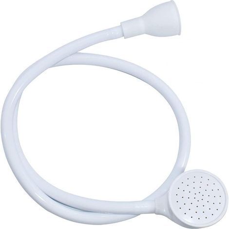 Douchette Spécial Robinet - se Connecte au Robinet du Lavabo - Permet de Rincer les Cheveux Comme chez le Coiffeur - Longueur Flexible 1m - Facile d’Utilisation (1/4)
