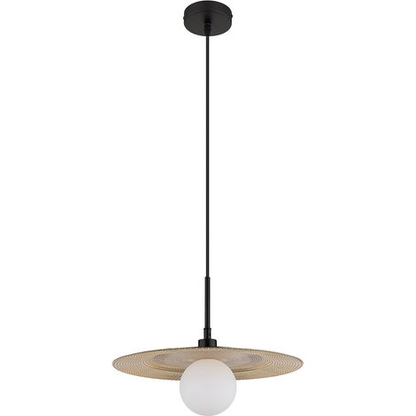 Pendellampe Hängelampe Esstischleuchte gold Retro Wohnzimmerlampe H 120 cm