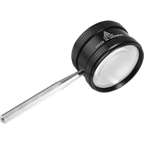 35X Handheld Magnifier Metal High Clarity Reading for Seniors-- (1/5)
