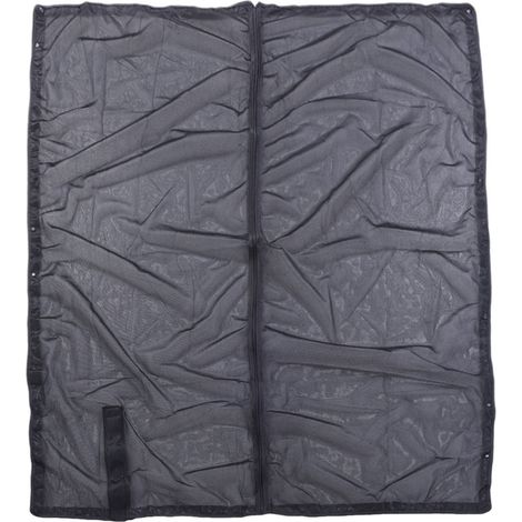 Ortviai Rideau Moustiquaire Magnétique pour Porte Coulissante de Fourgon – 142 x 114 cm, Maille Fine, Installation Facile
