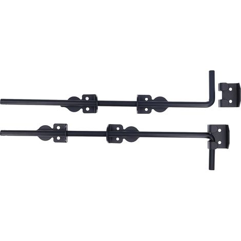 Verrou de portail, tige de verrouillage pour portails, 40 cm (1/4)