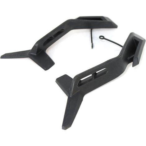 Applicable to the standard version Honda CRF1100L: front spoiler, side wings, front splitter, side deflectors. (1/2)