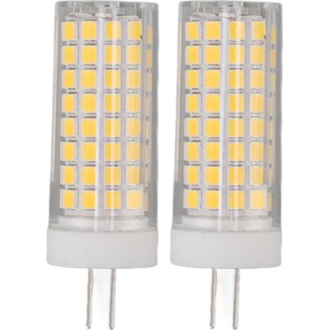 Ortviai Ampoule LED Maïs G4 10 W – 102 LED, Dimmable, Équivalent 100 W, AC 100–120 V, Lumière Naturelle, 2 pièces (1/5)