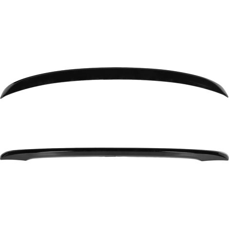 Heckspoiler in glänzendem Schwarz mit Entenschnabelform für Volvo S60 (2011–2018), Heckspoiler, Tuningteil, sportlicher Stil, passgenau (1/5)