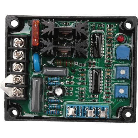 GAVR-8A Automatisches Spannungsreglermodul für universelle bürstenlose Wechselstromgeneratoren, elektrische Steuerung und Stabilisator (1/5)