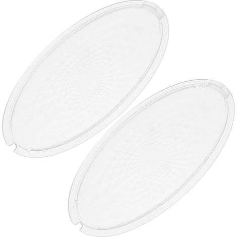 Cache Hotte en Abs pour Lampe de Hotte Aspirante Cuisine, Abat-jour Facile à Installer Compatibilité Polyvalente, Accessoire Pratique et Solide (1/5)