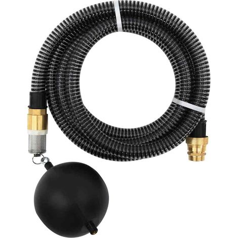 Suction Hose Black PVC 15 m Durable Suction Hose vidaXL