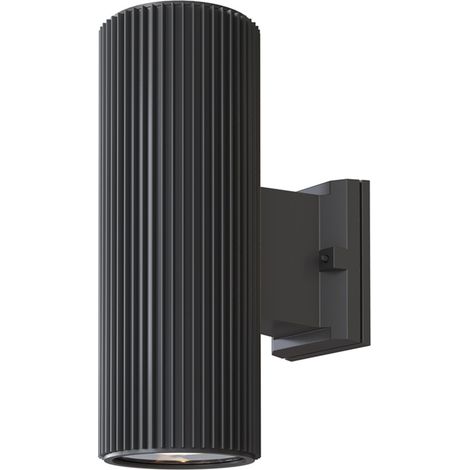 Lampada Da Parete Moderna Da Esterno Metallo Grigio Luce2E27 60W Ip54 (1/4)