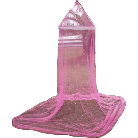 Moustiquaire, Polyester Durable, Installation Facile, rose taille unique (1/2)