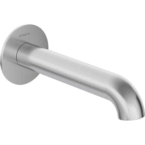 Deante Silia grifo de bañera acero inoxidable cepillado