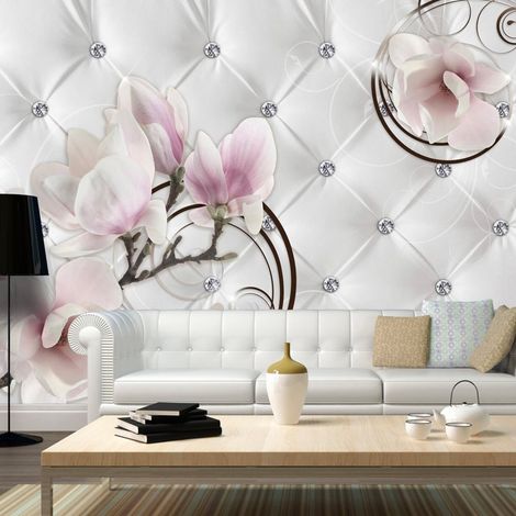 Papier peint fleur de luxe - 150 x 105 cm (1/4)