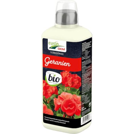 Cuxin engrais liquide pour géraniums, engrais de balcon bio 800 ml