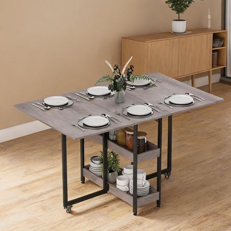 Table de salle à manger en truciolare Metallo 133,4 x 80 x 75 cm (1/5)