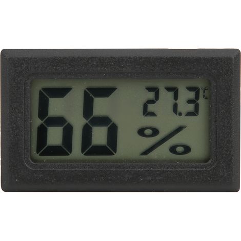 Thermomètre-hygromètre numérique précis pour intérieur, mini écran digital avec température, mesure humidité fiable, appareil électronique domestique compact (1/5)