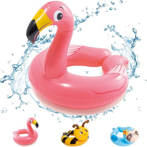 Bouée Gonflable Enfant - 1 Unité - PVC Souple - Flotteur Animal Licorne - Piscine Plage Été - Multicolore (1/2)
