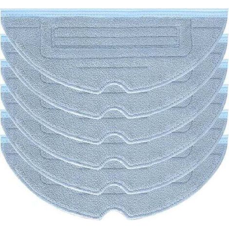 6pcs Serpillière pour Roborock S7 Pro Ultra S7 MaxV Ultra S7 Plus S7 Max Pièces de Rechange Accessoires pour Roborock S7 T7s T7s Plus Robot Aspirateur (1/4)