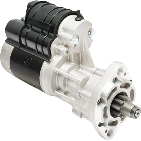 Motorino di avviamento 24V / 4 kW con pignone Bendix Z=9 per Fiat 314, 315, 411, 415, 441. Breckner Germany (1/5)