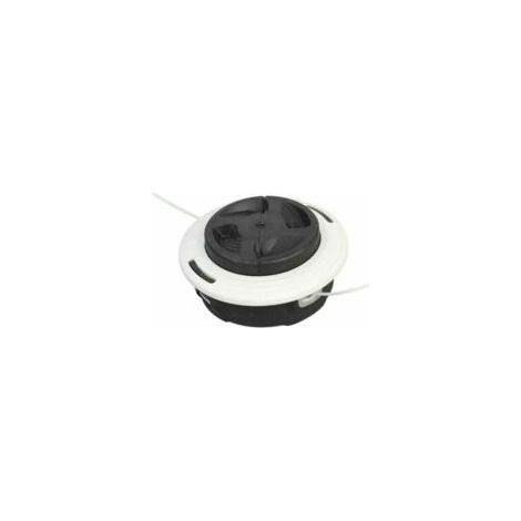 Choyclit – Tête de débroussailleuse à double ligne pour STIHL FS 55/56/70/94/91/111/131/240 – Filetage à gauche M10 x 1,0 – Coupe efficace sur terrains difficiles (1/4)