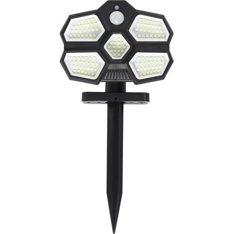 Projecteur Extérieur Solaire "Mouvement" 13cm Noir
