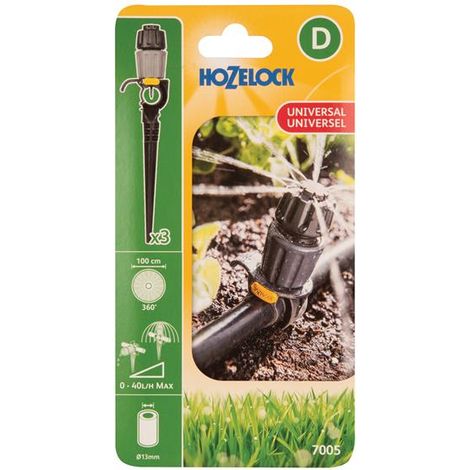Hozelock 7005 Universal Dripper Pack of 3 – Automatic Garden Watering System (1/5)